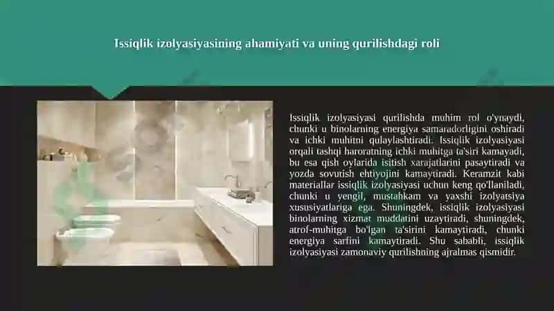 Issiqlik izolyasiyasi keramikasi 3