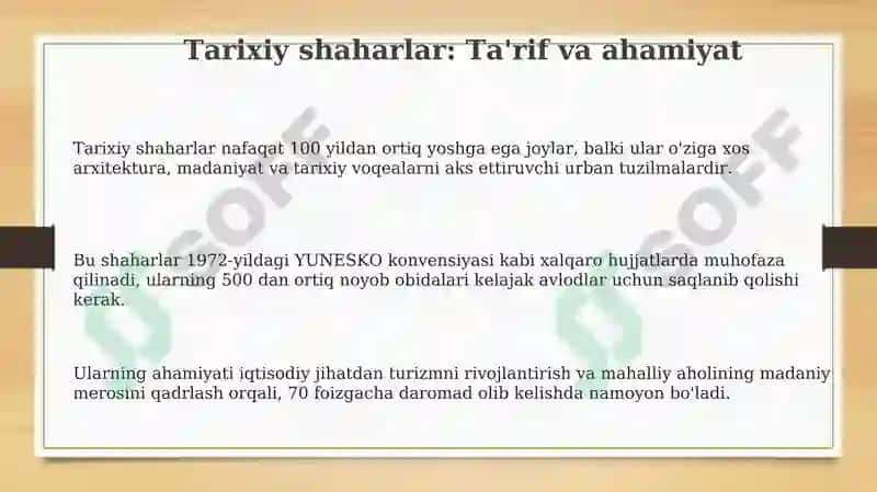 Tarixiy shaharlar 3