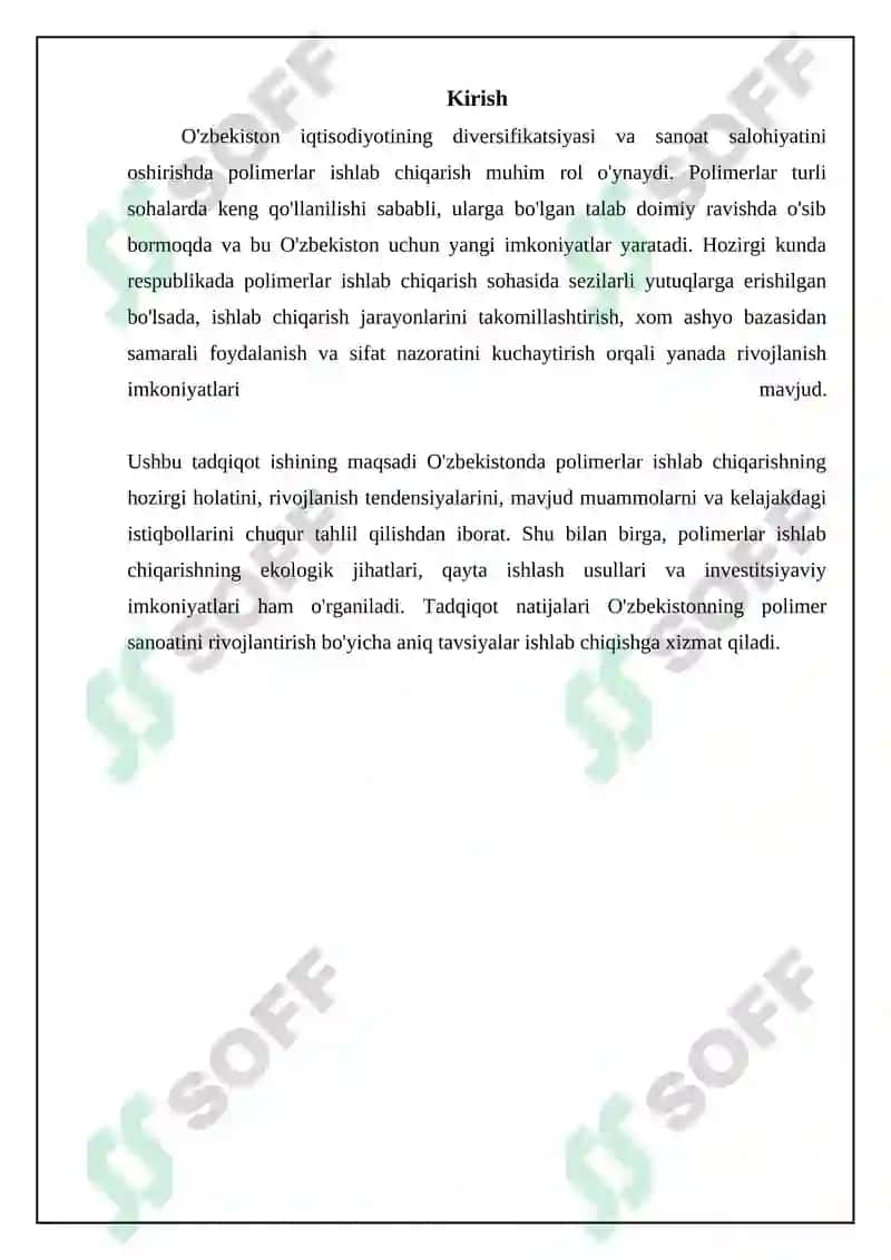 O'zbekistonda polimer ishlab chiqarish 3