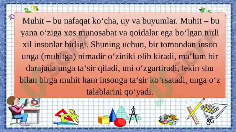 Sotsium tushunchasi. Sotsium va bola shaxsi 3