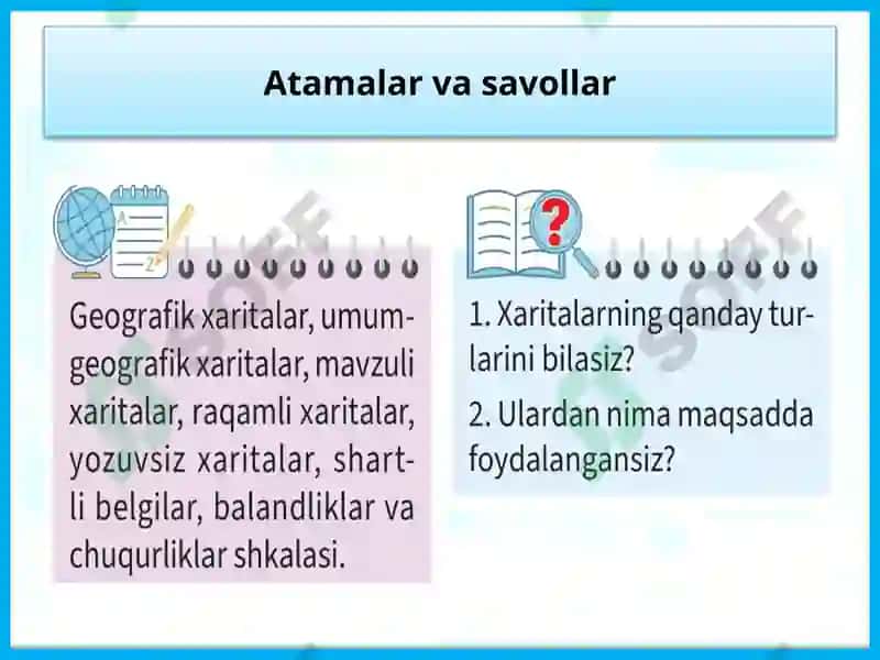 Geografik xaritalar 3