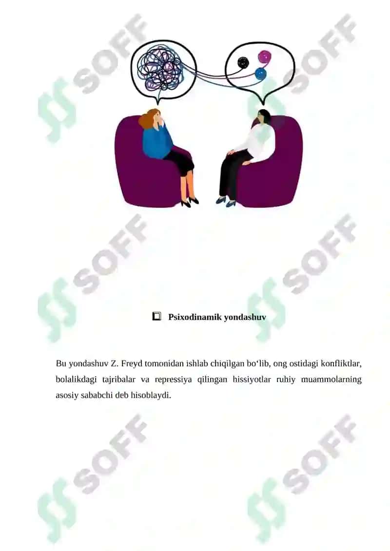 Psixoterapiyaga asosiy yondashuvlar 3
