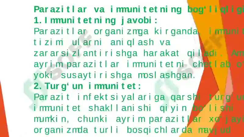 Immunitet va uning turlari 3