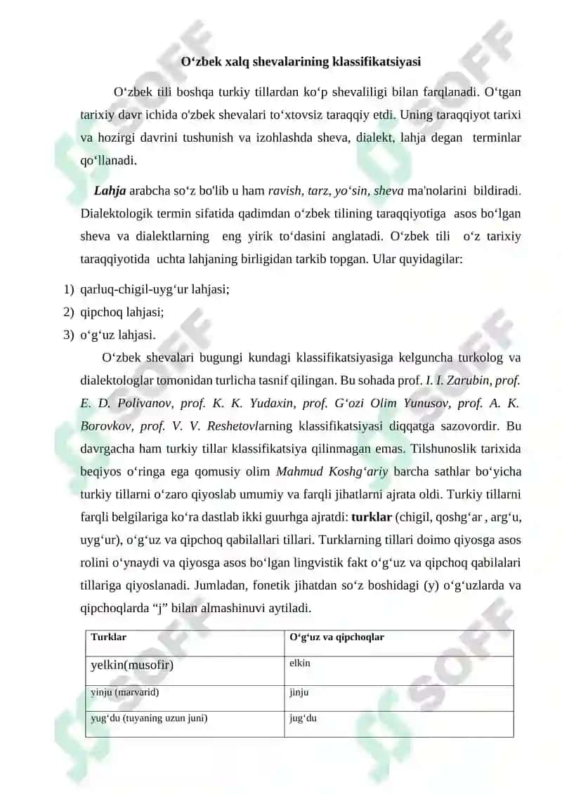 O‘zbek Dialektologiyasi 3