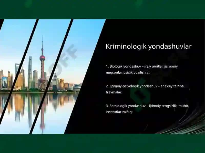Jinoyatchilik tushunchasi 3