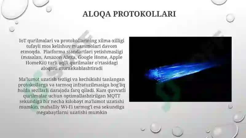 IoT Ilovalari va Qo'llanilishi 3