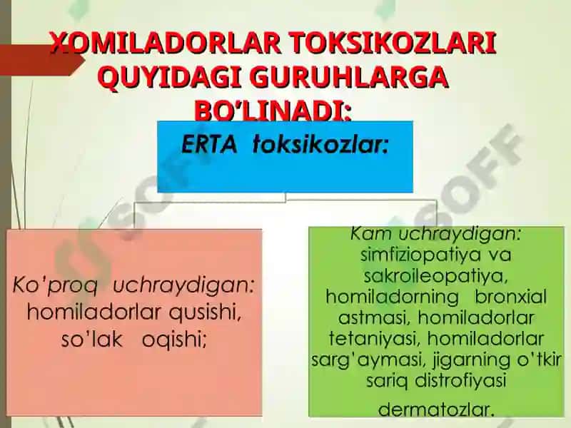 Homiladorlik ilk toksikozlari 3