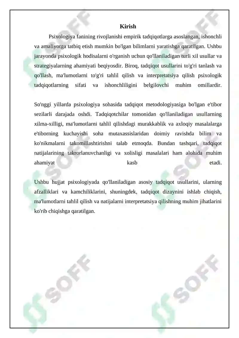 Psixologiya metodlari 3