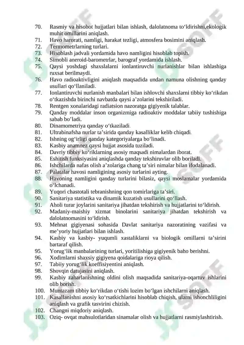 Sanitar-gigiyenik laboratoriya laboranti mutaxassisligi 3