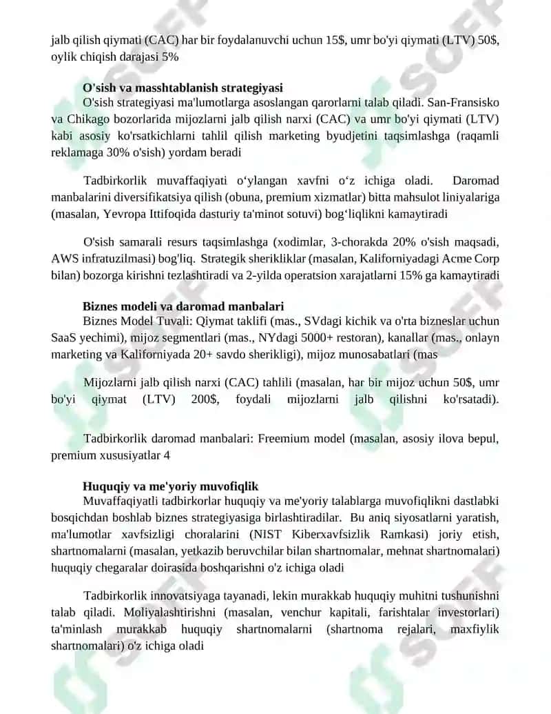 Tadbirkorlik tuzish 3