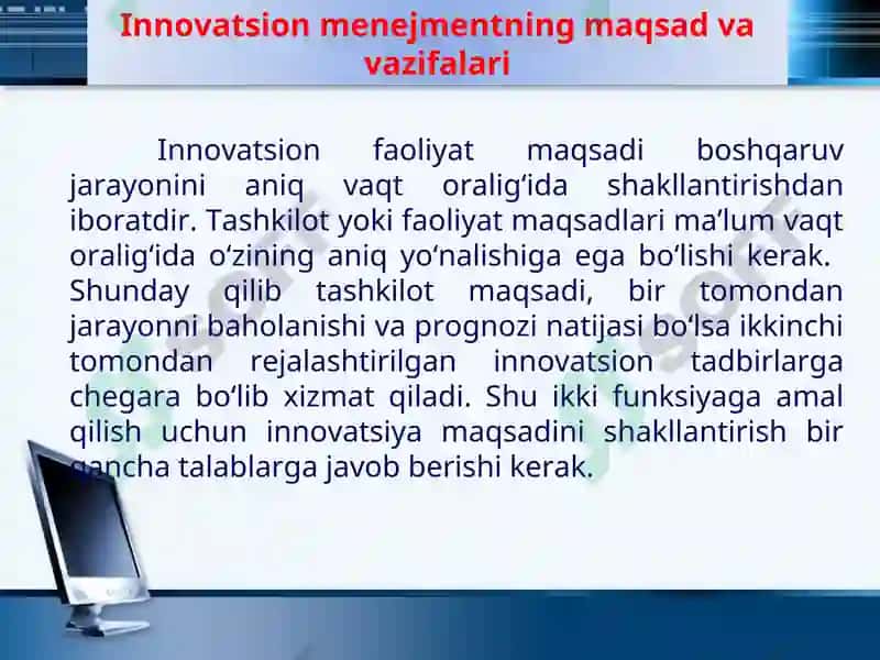 Innovatsion menejment 3