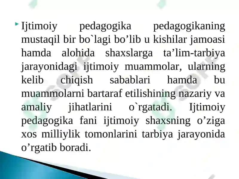 Ijtimoiy Pedagogika 3