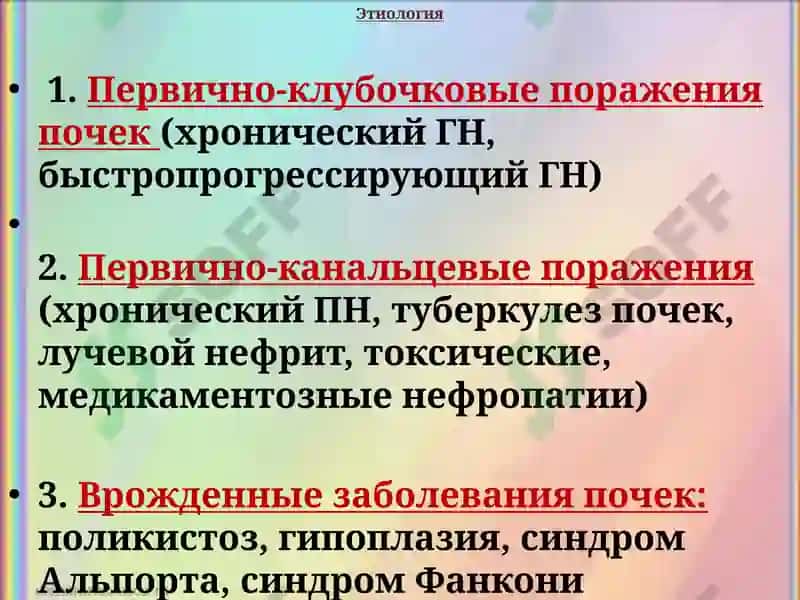 Хроническая болезнь почек 3