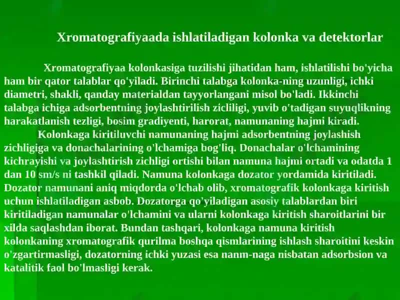 Gaz-suyuq xromatografiyasi 3