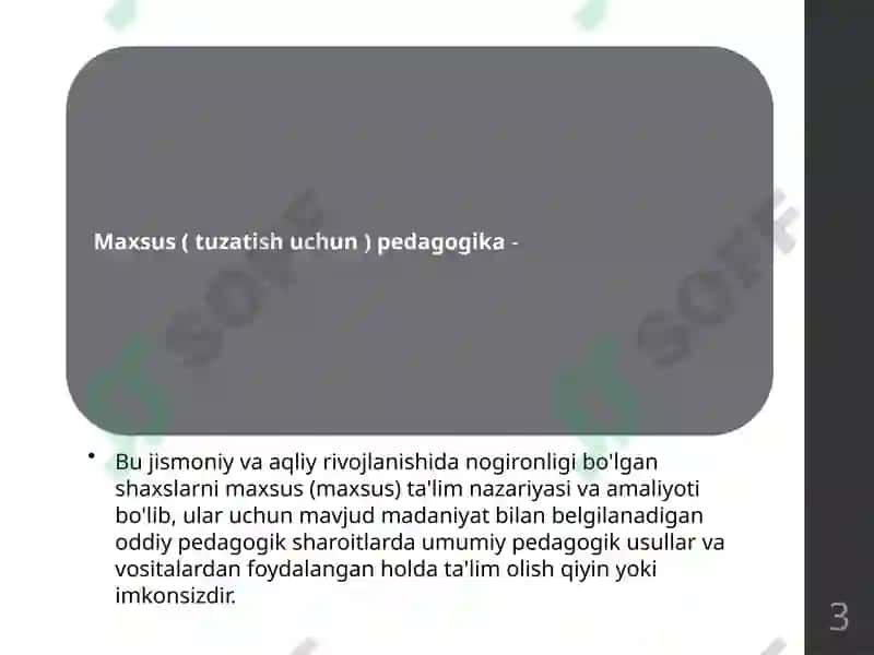 KORREKSION PEDAGOGIKA ASOSLAR 3
