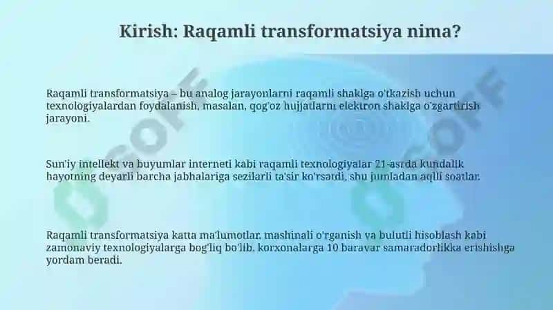 O'zbekistonning raqamli Transformatsiya strategiyasi 3