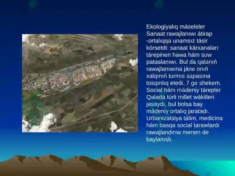 Shırshıq urbanizatsiyasi 3