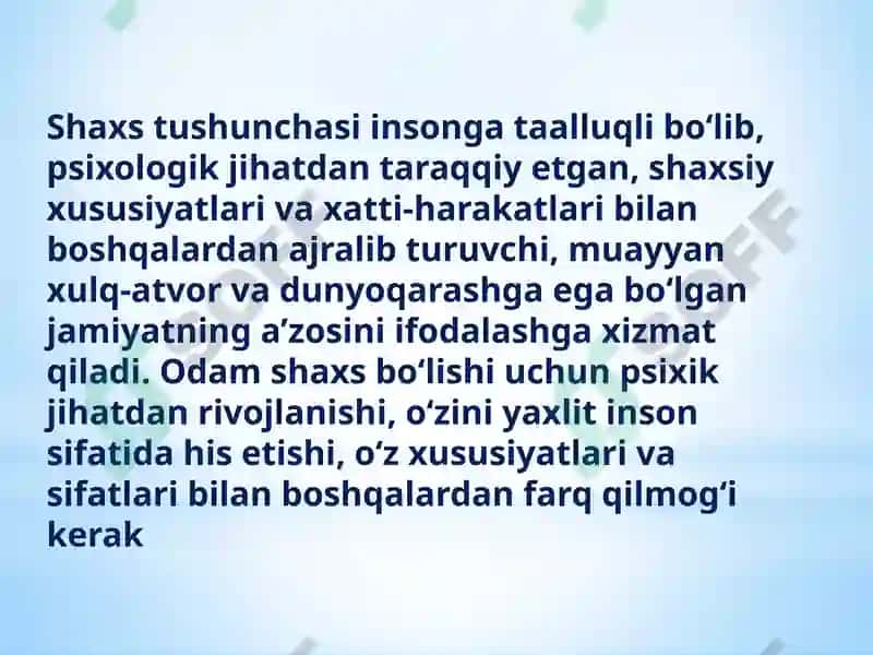 Chet el psixologiyasi 3