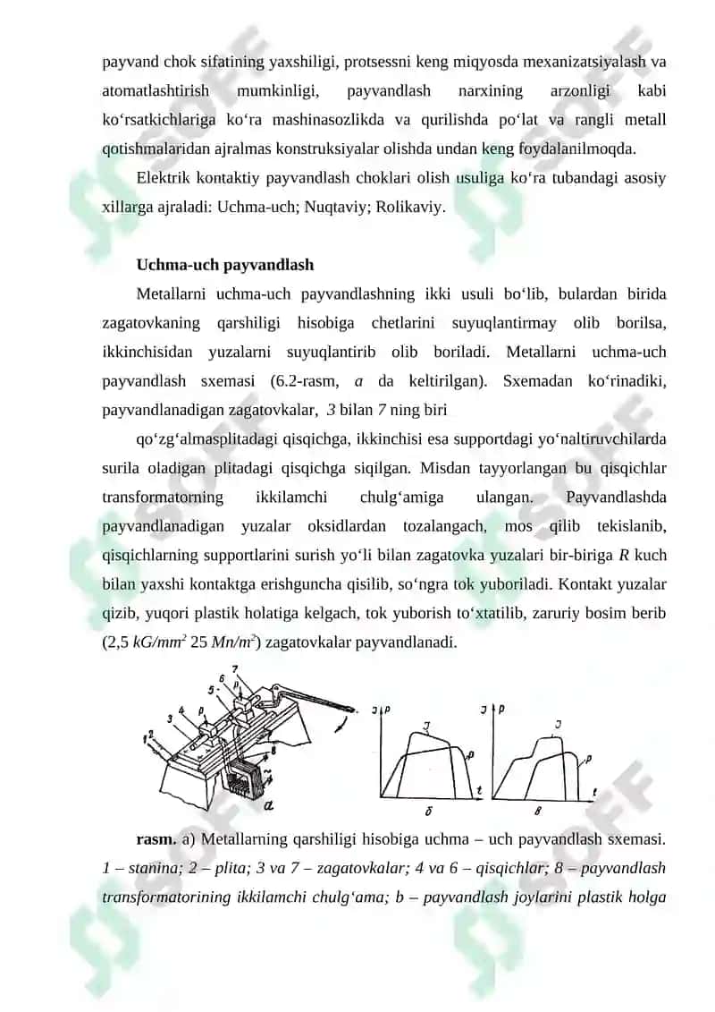 Temomexanik va mexanik payvandlash usullari 3