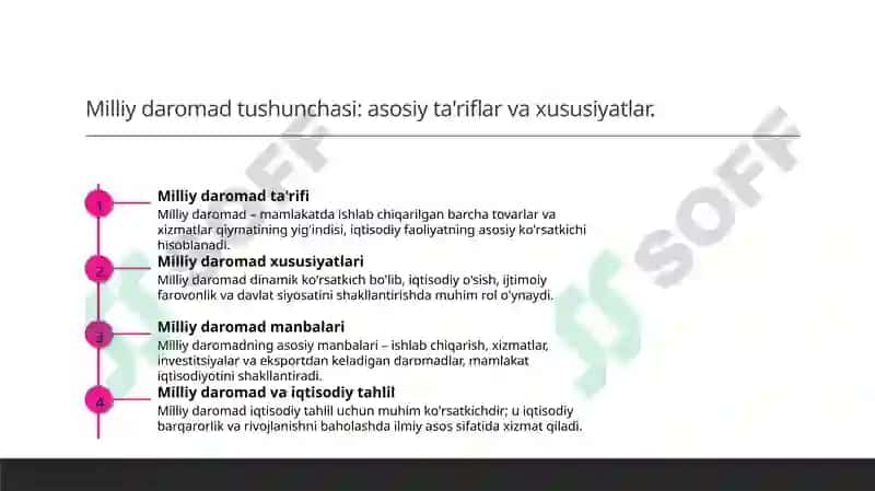 Milliy daromad va milliy hisoblar tizimi 3