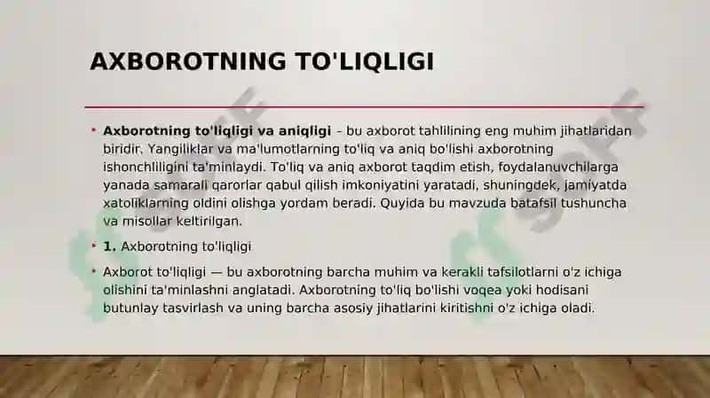 MEDIA VOSITALARIDA AXBOROTNING TAHLILI VA BAHOLASH 3