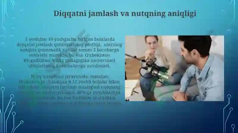Nutq va diqqatning oʻzaro bogʻliqligi 3