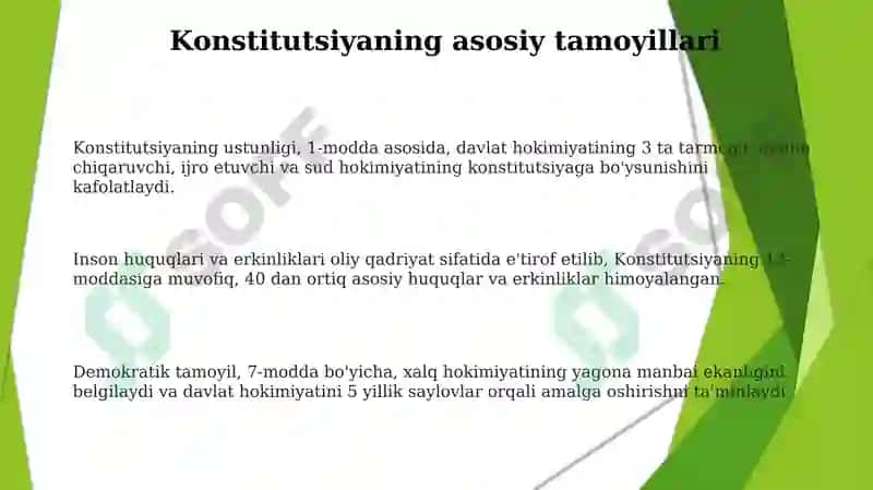 Konsitutsiya haqida malumot 3