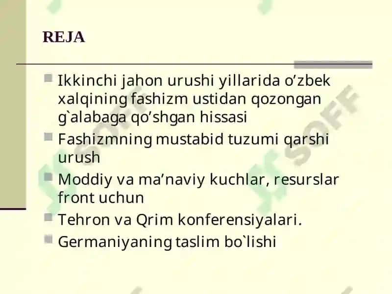 Ikkinchi jahon urushi fashizm fondi 3