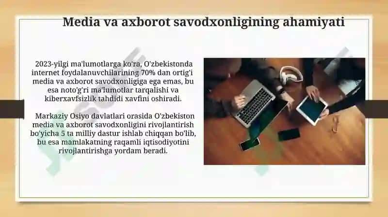 Media va axborot savodxonligi 3