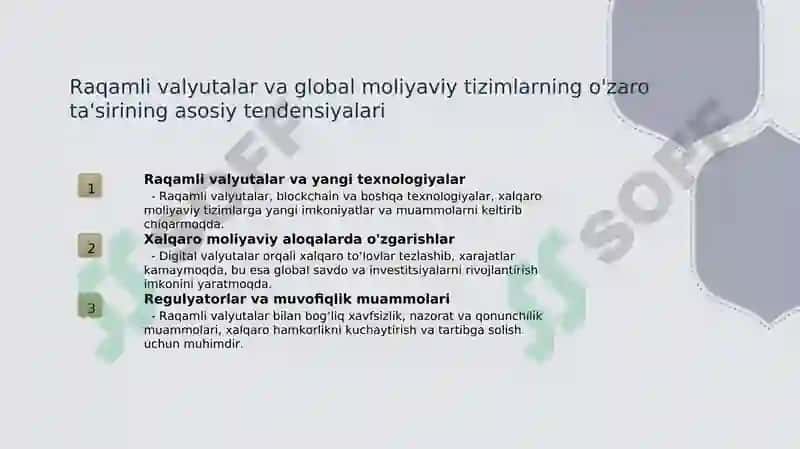 Raqamli valyutalar va yangi texnologiyalar 3