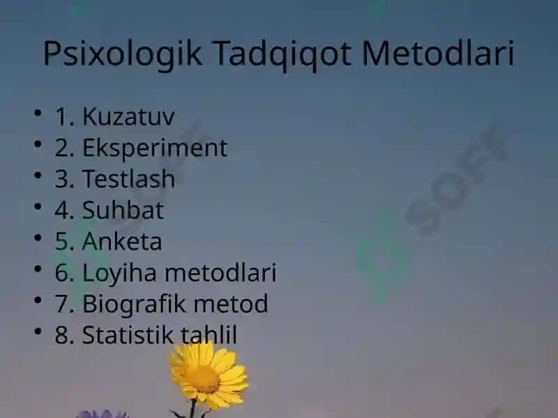 Psixologiyaning tadqiqot metodlari 3