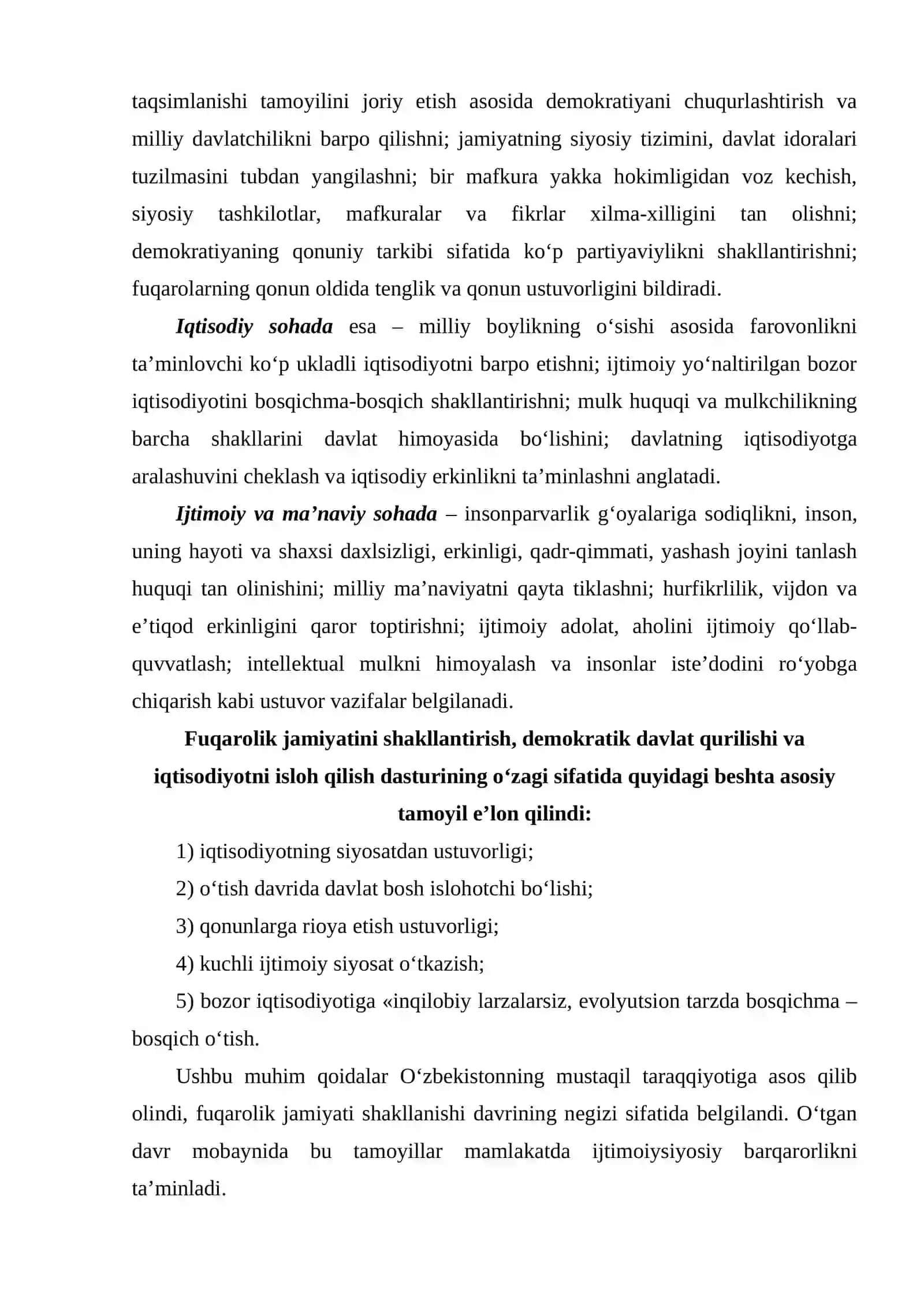 O‘zbekistonda fuqarolik jamiyatining shakllanishi 3