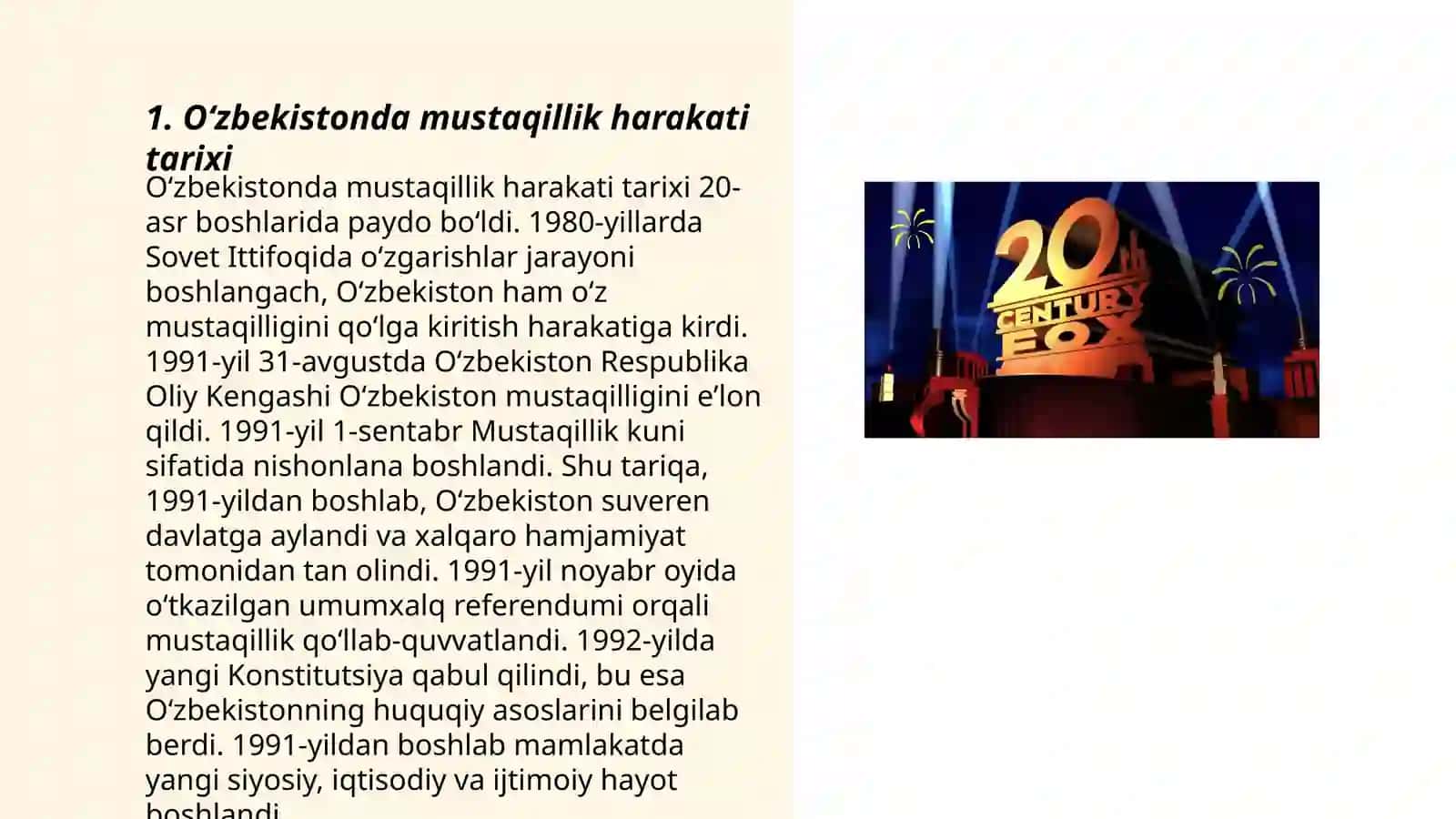 O'zbekistonda mustaqillik g'oyalarining tarixiy asoslari 3