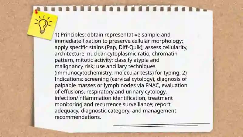 Basics of cytological diagnosis 3