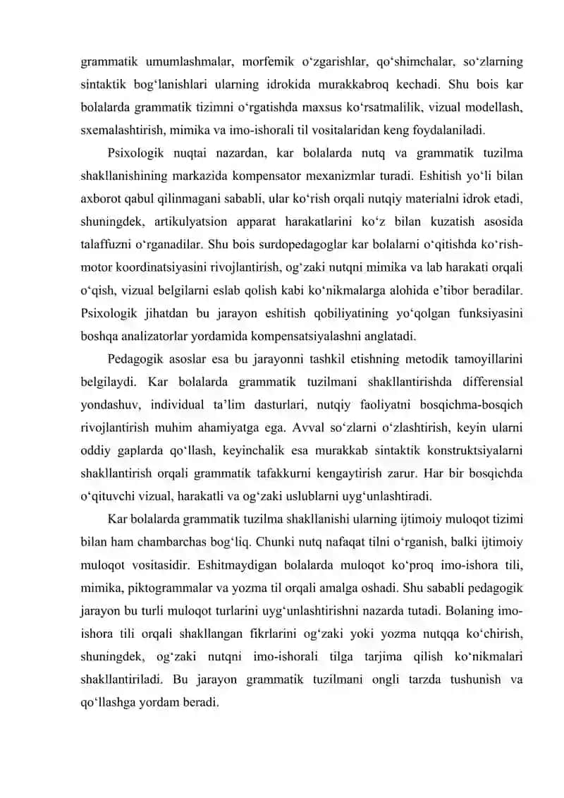 KAR BOLALAR MAKTABIDA GAPLARNI FARQLASH BO‘YICHA OLIB BORILADIGAN ISHLAR 3