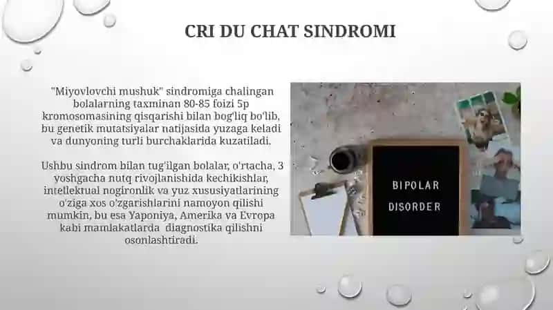 Xromosoma kasalliklari 3