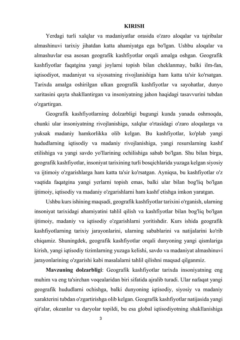 Buyuk geografik  kashfiyotlar tavsifi 3