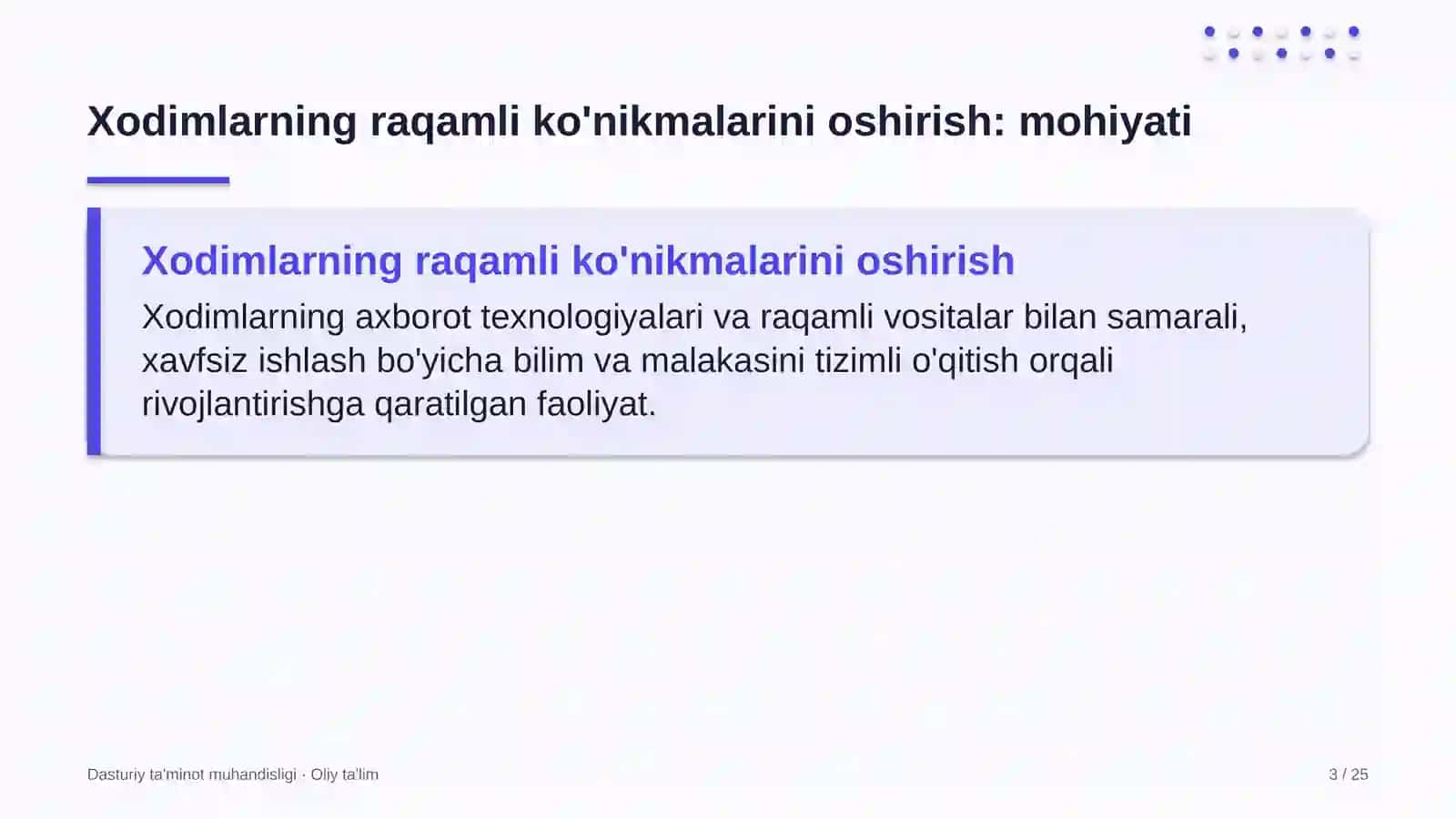 striming platformalarida xodimlarning raqamli ko'nikmalarini oshirish 6276 3