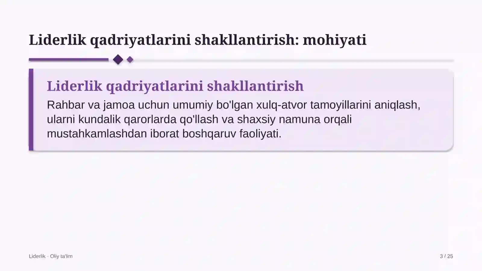 davlat korxonalarida liderlik qadriyatlarini shakllantirish 9292 3