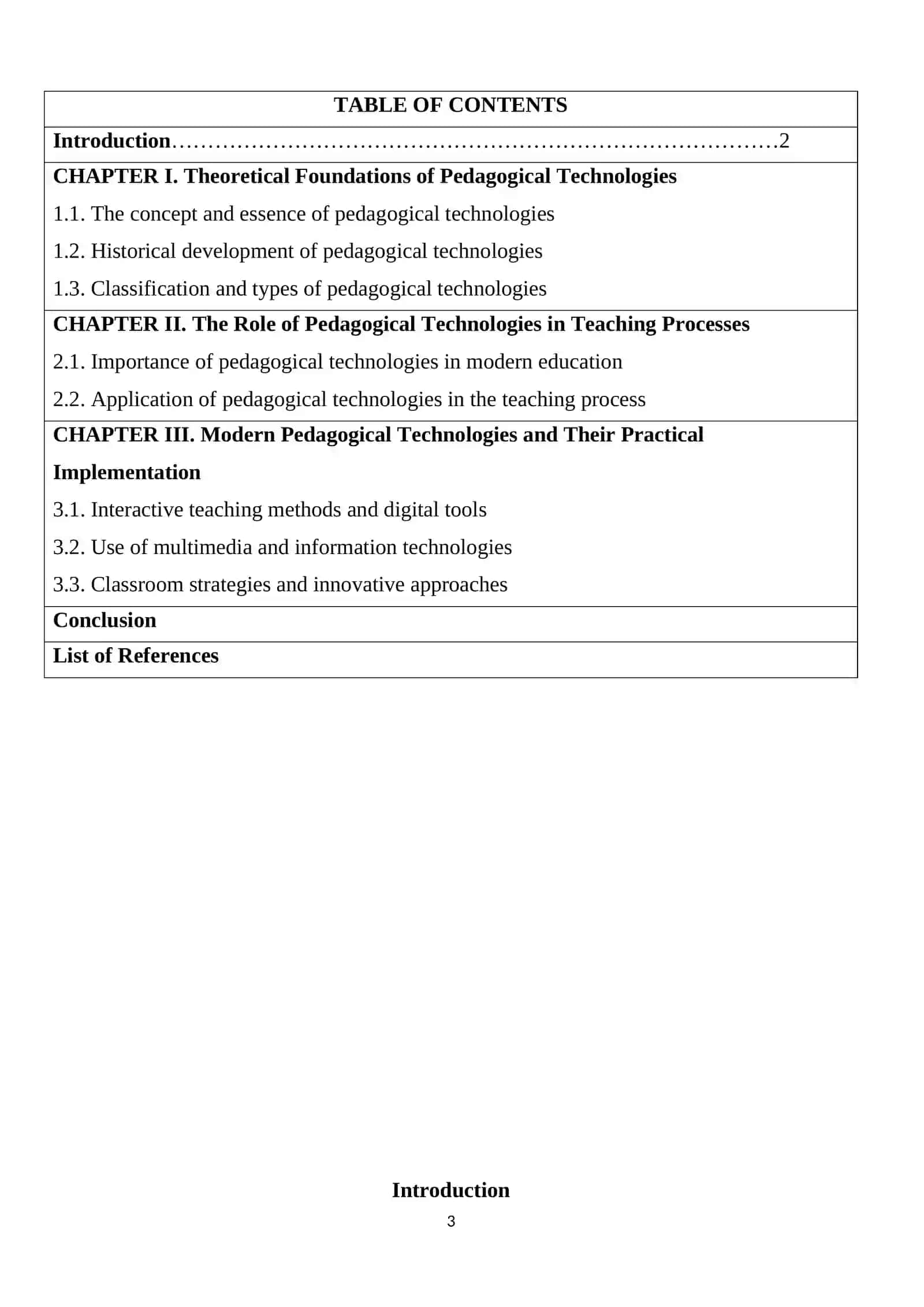 Ta’lim jarayonida pedagogik texnologiyalarning o‘rni 3