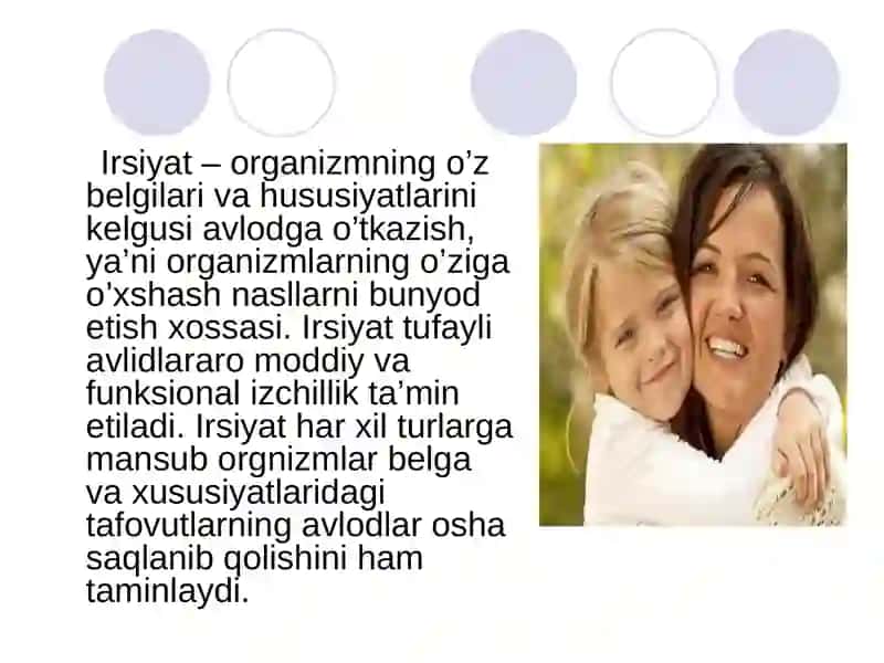 Irsiyat vagenetika.Irsiy kasalliklar 3