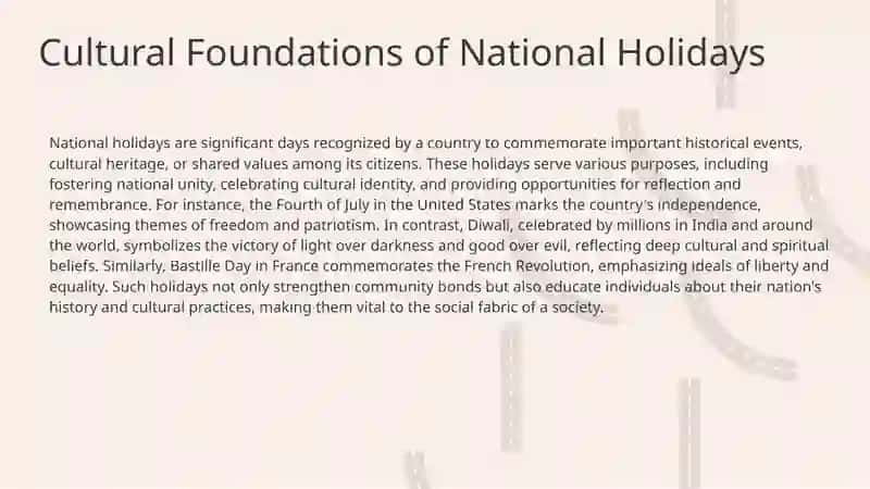 National holiday 3