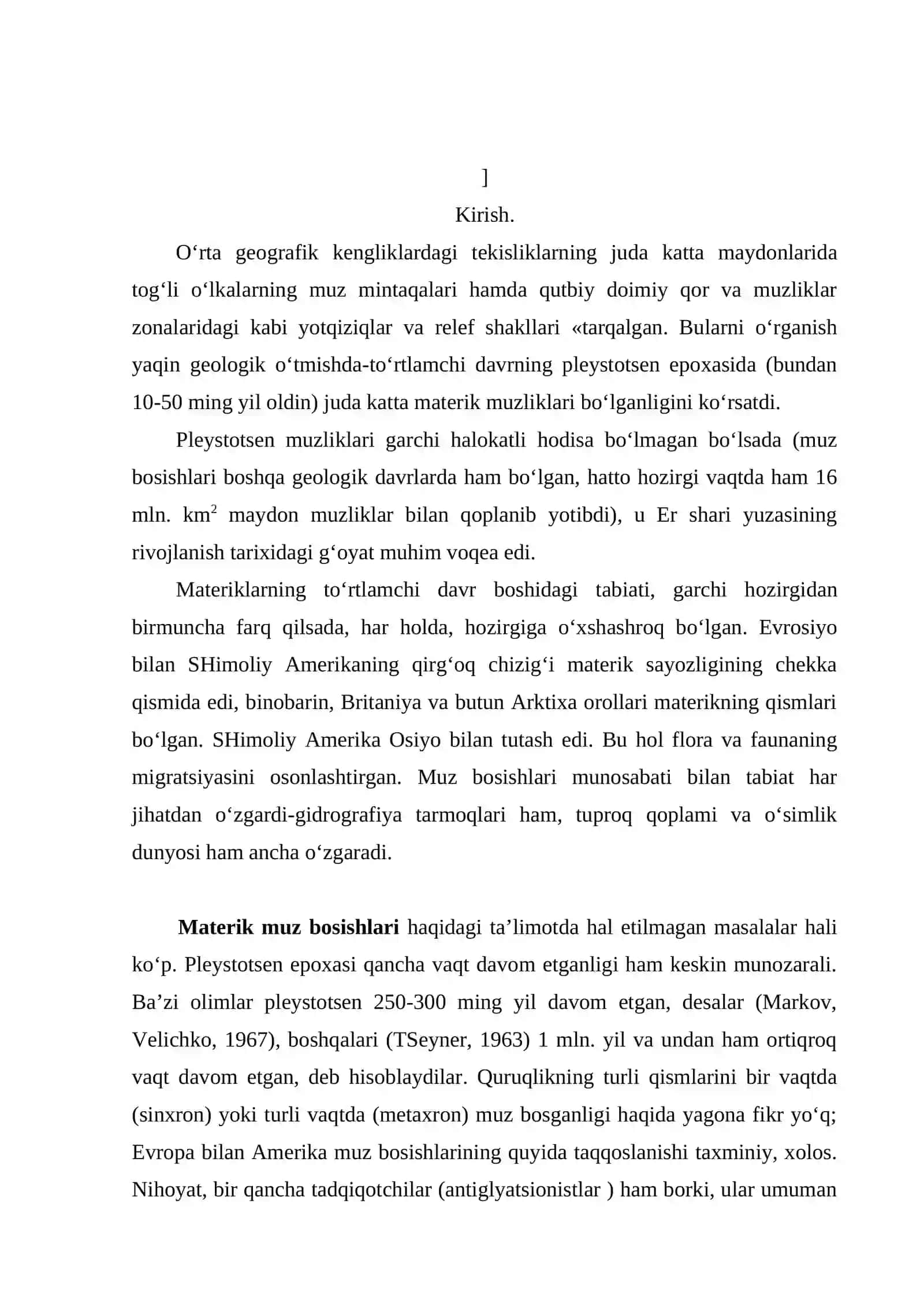 Muzliklar 3