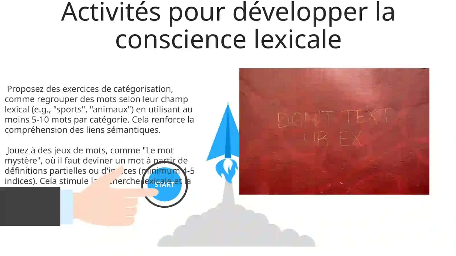 Conscience lexicale 3
