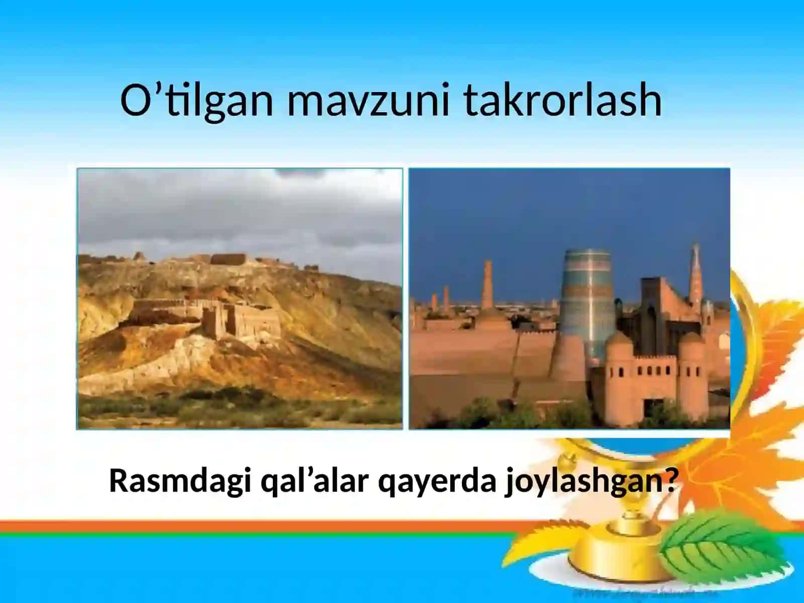 O’zbekiston tabiatini muhofaza qilish 3