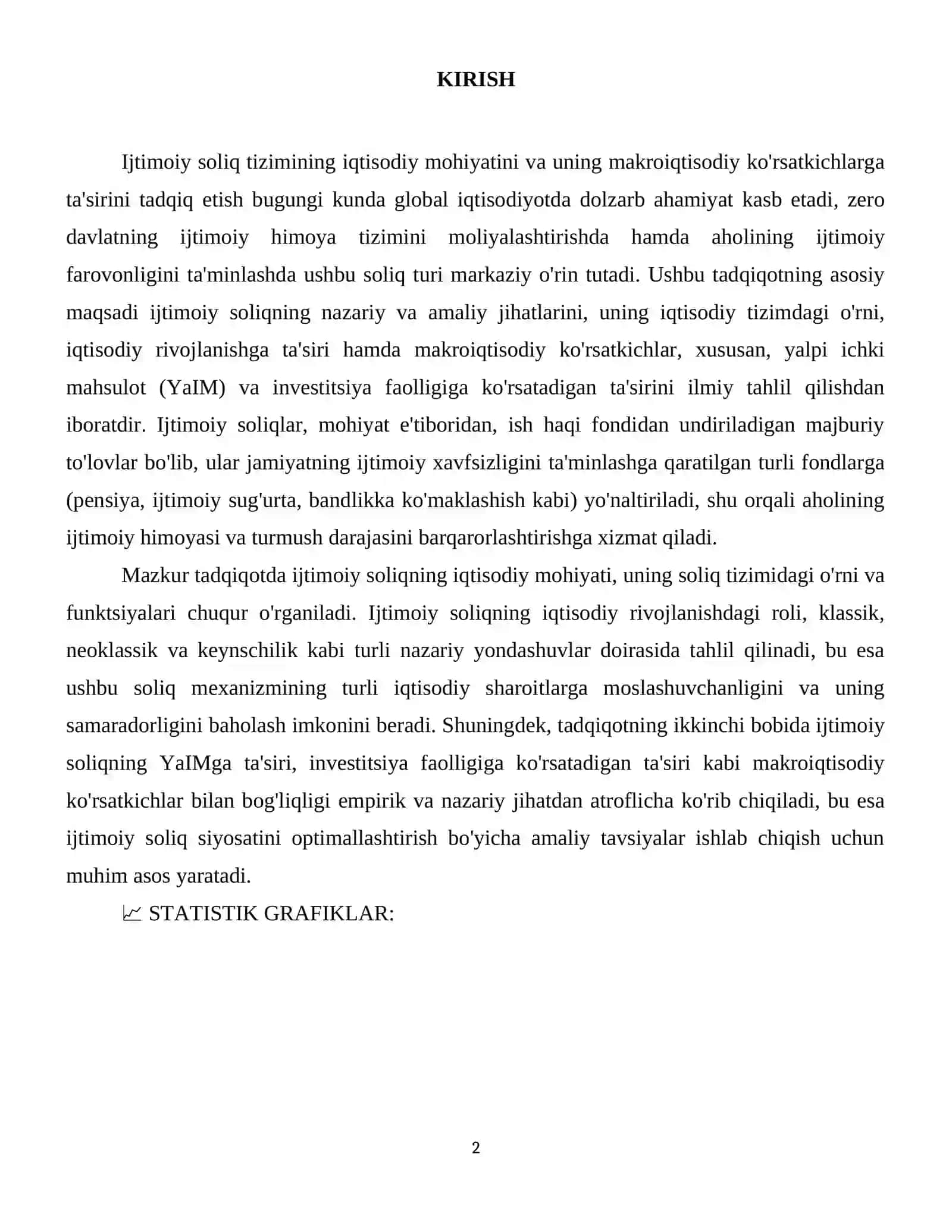Ijtimoiy soliq va uning iqtisodiy mohiyati 3