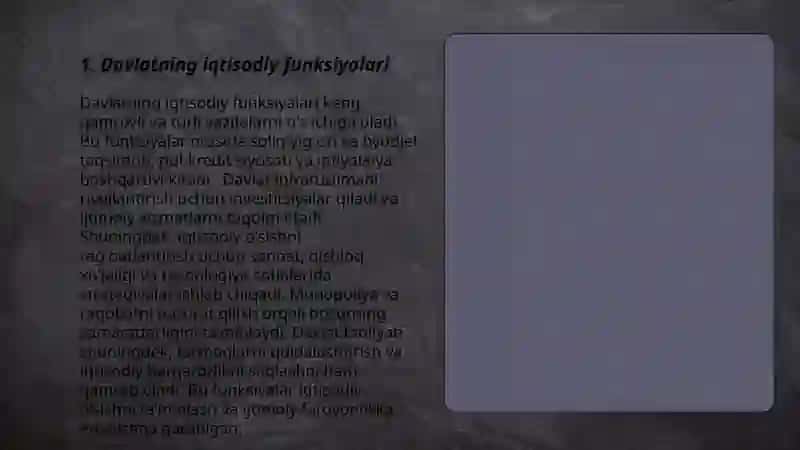 Davlatning iqtisodiy roli 3