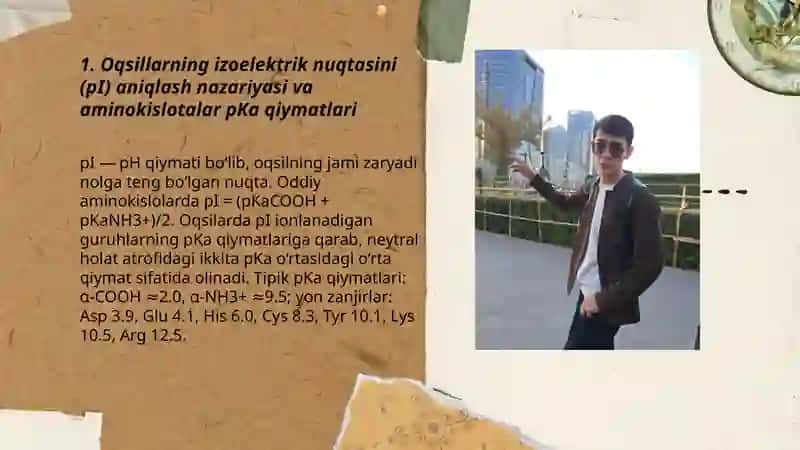Oqsillarning izoelektrik nuqtalarini aniqlash 3