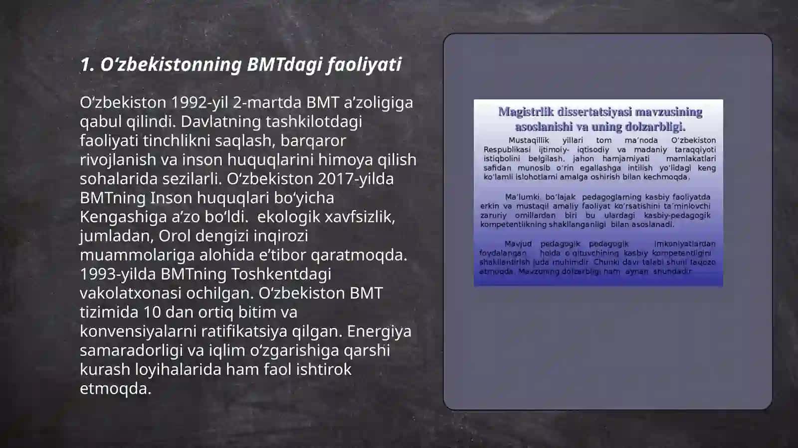 Oʻzbekiston va jahon hamjamiyati 3