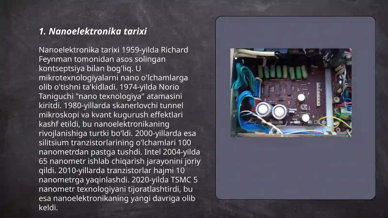 Nanoelektronika va uning materiallari 3